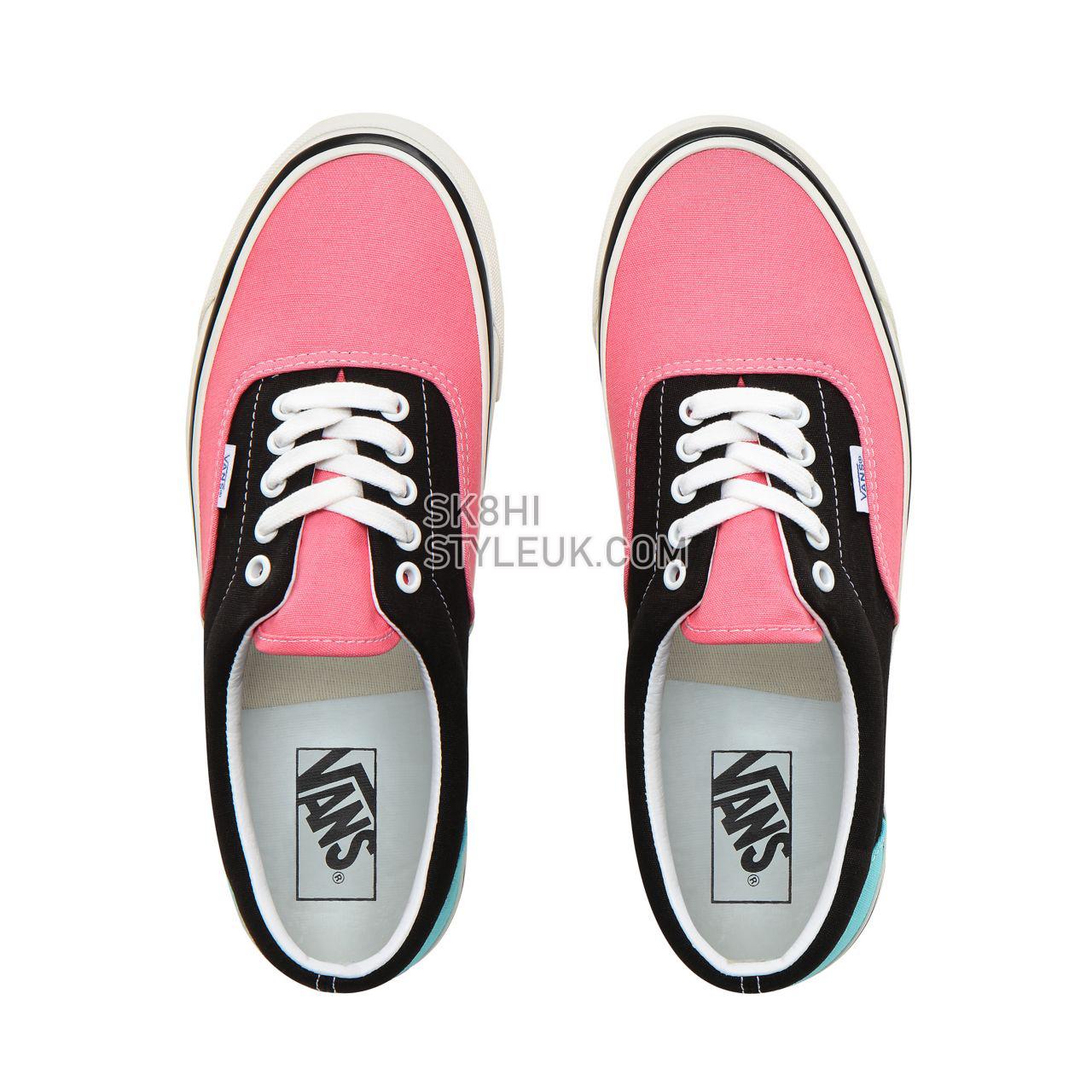 Vans Anaheim Factory Era 95 DX Classic Mens Womens - (Anaheim Factory) Og Pink/Og Black/Og Aqua VN0A2RR1VYB Shoes