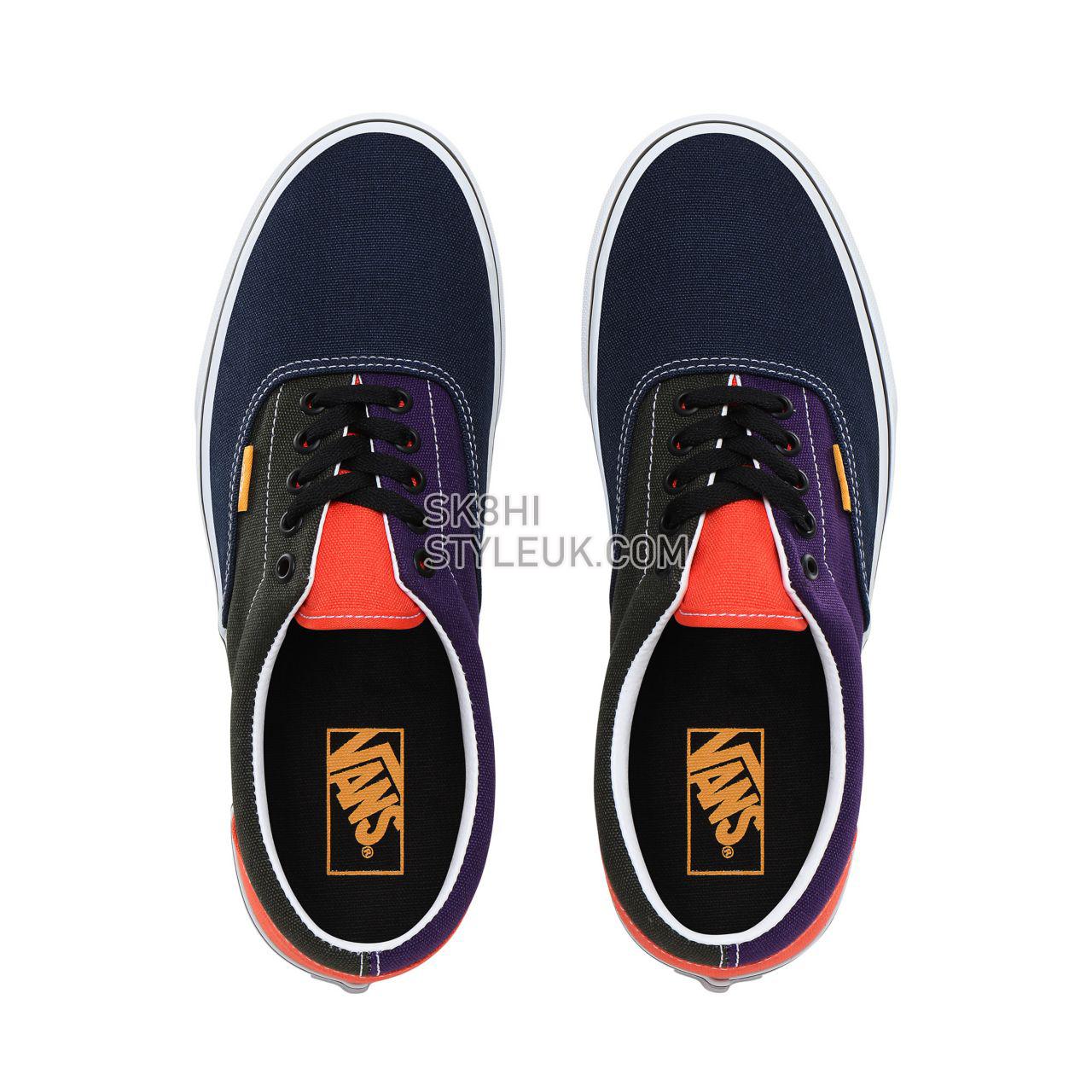 Vans Mix & Match Era Classic Mens Womens - (Mix & Match) violet indigo/forest night VN0A4BV4TBZ Shoes