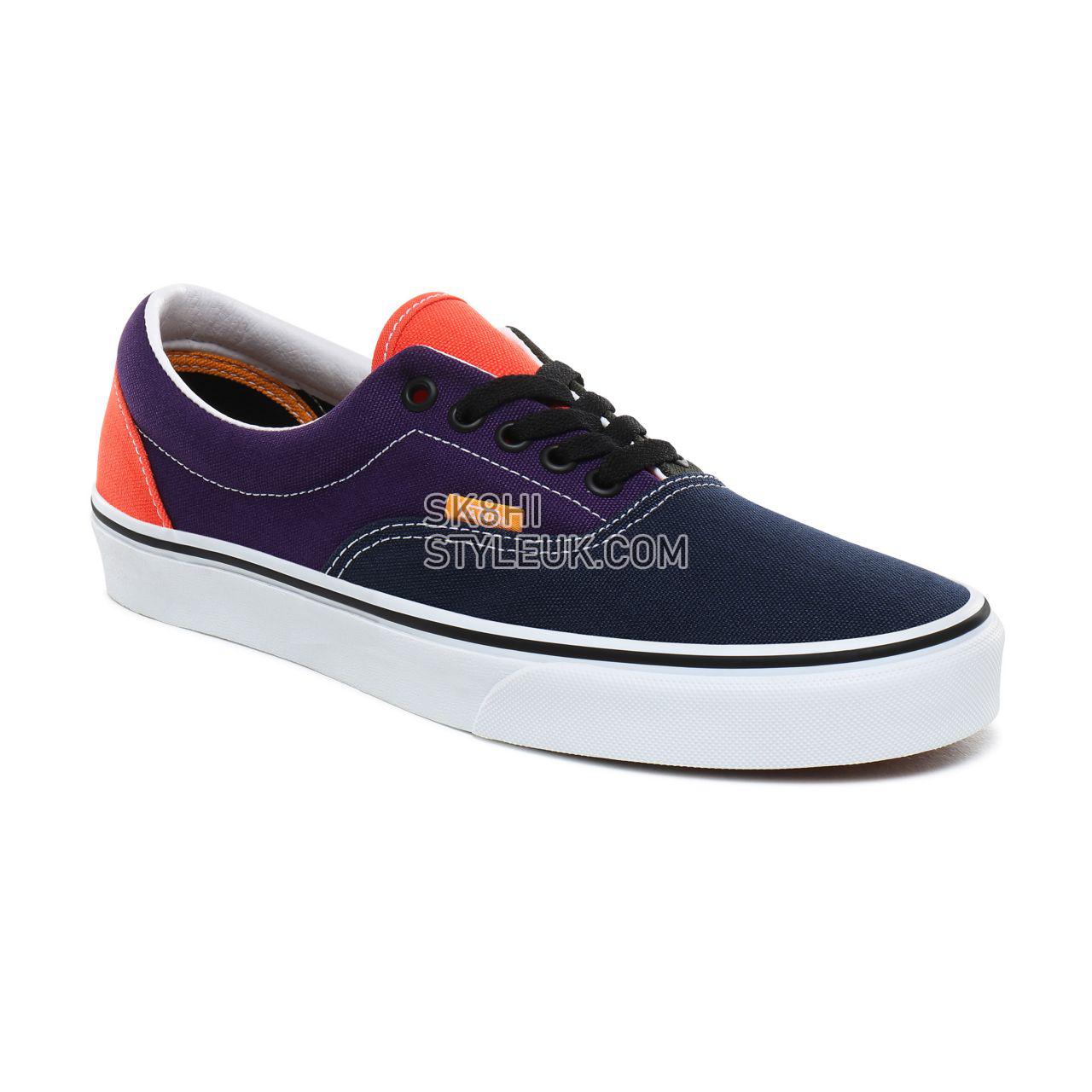 Vans Mix & Match Era Classic Mens Womens - (Mix & Match) violet indigo/forest night VN0A4BV4TBZ Shoes