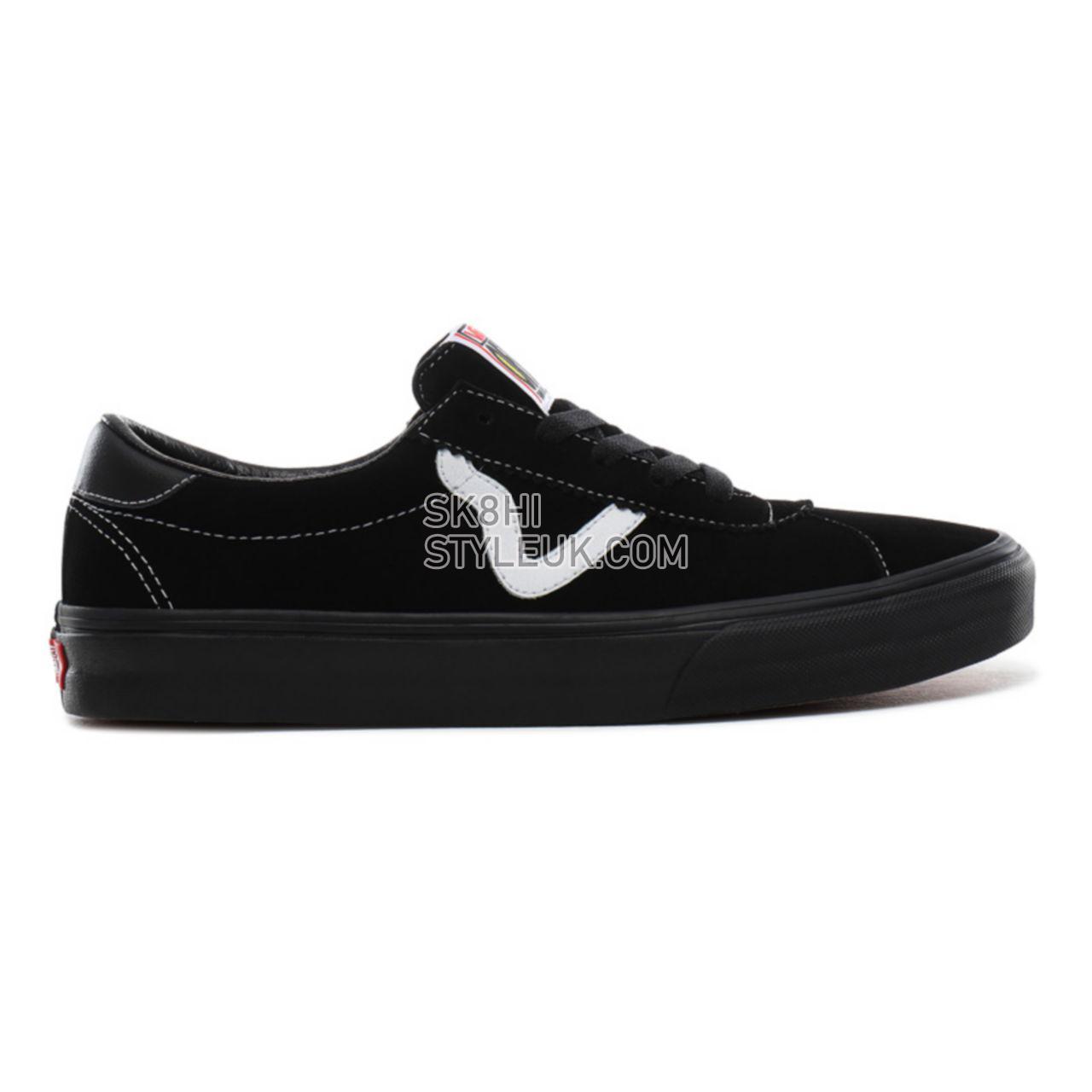 Vans Sport Classic Mens Womens - Black/Black VN0A4BU6BKA Shoes