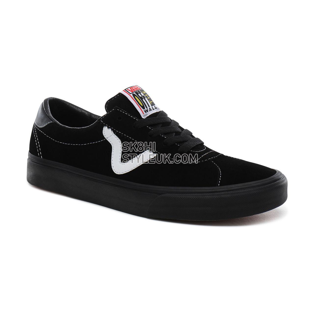 Vans Sport Classic Mens Womens - Black/Black VN0A4BU6BKA Shoes