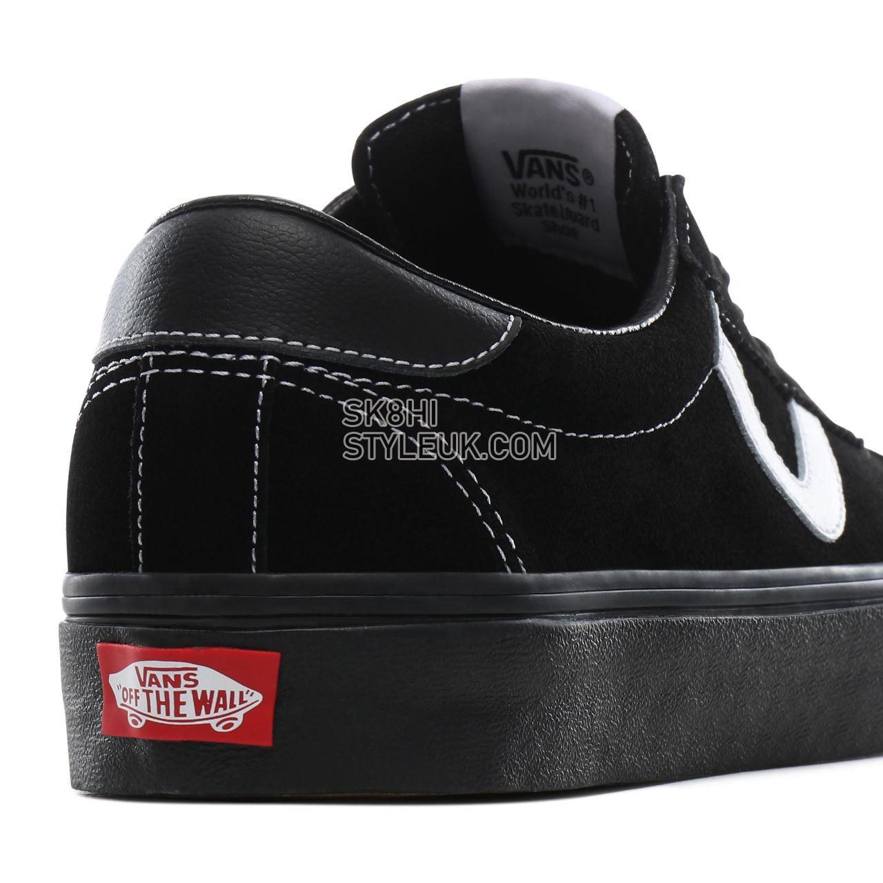 Vans Sport Classic Mens Womens - Black/Black VN0A4BU6BKA Shoes