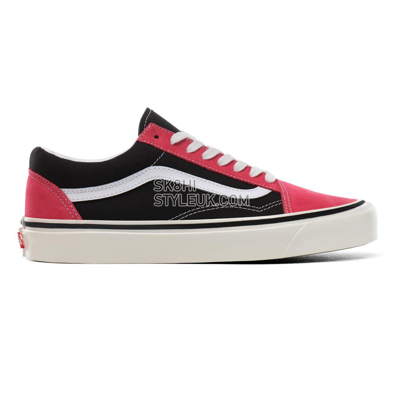 Vans Anaheim Factory Old Skool 36 DX Classic Mens Womens - (Anaheim Factory) og pink/og black VN0A38G2TPV Shoes