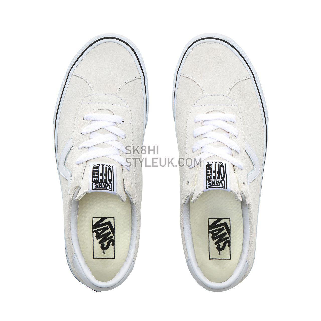 Vans Suede Vans Sport Classic Mens Womens - (Suede) White VN0A4BU6XNH Shoes