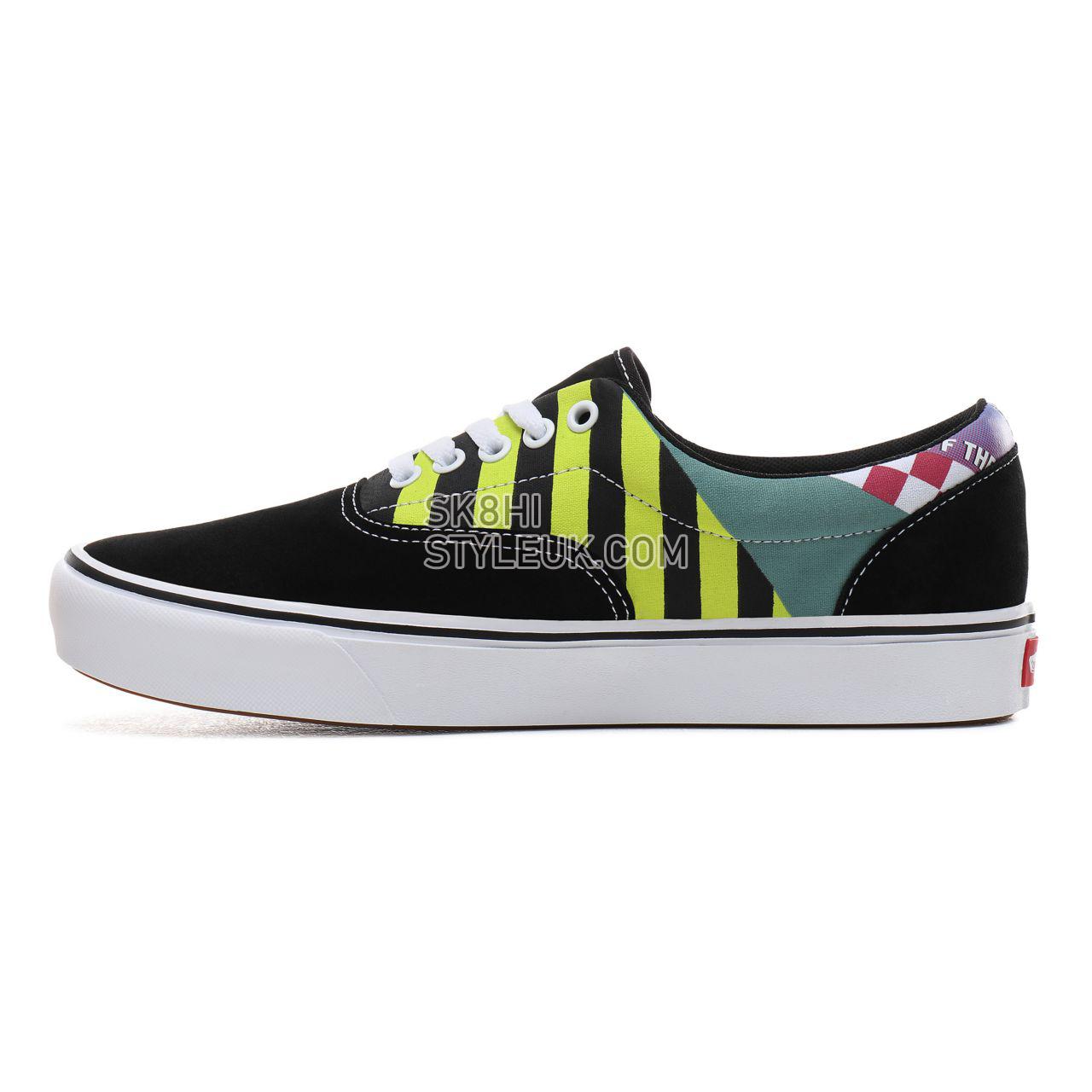 Vans Mash Up ComfyCush Era Classic Mens Womens - (Mash Up) multi/black/true white VN0A3WM9TE6 Shoes