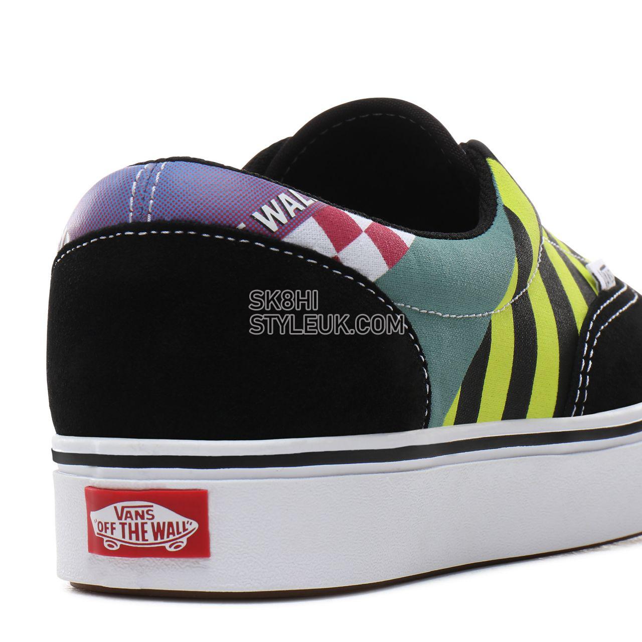 Vans Mash Up ComfyCush Era Classic Mens Womens - (Mash Up) multi/black/true white VN0A3WM9TE6 Shoes