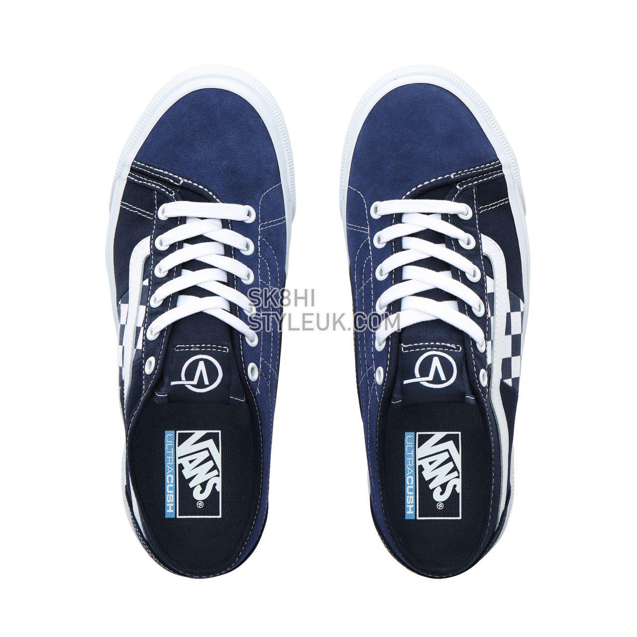 Vans Check Off Bess NI Classic Mens Womens - (Check Off) Navy/Steve Navy VN0A4BTHV86 Shoes