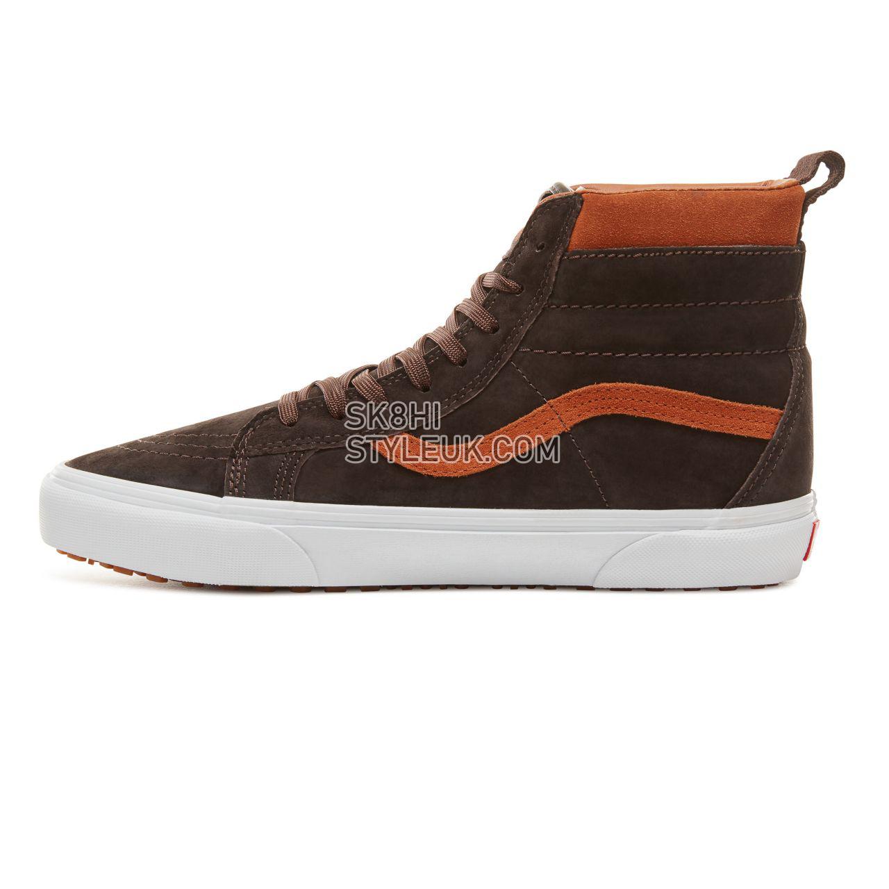 Vans Suede Sk8-Hi MTE Classic Mens Womens - (Mte) Suede/Chocolate Torte VA33TXUCA Shoes