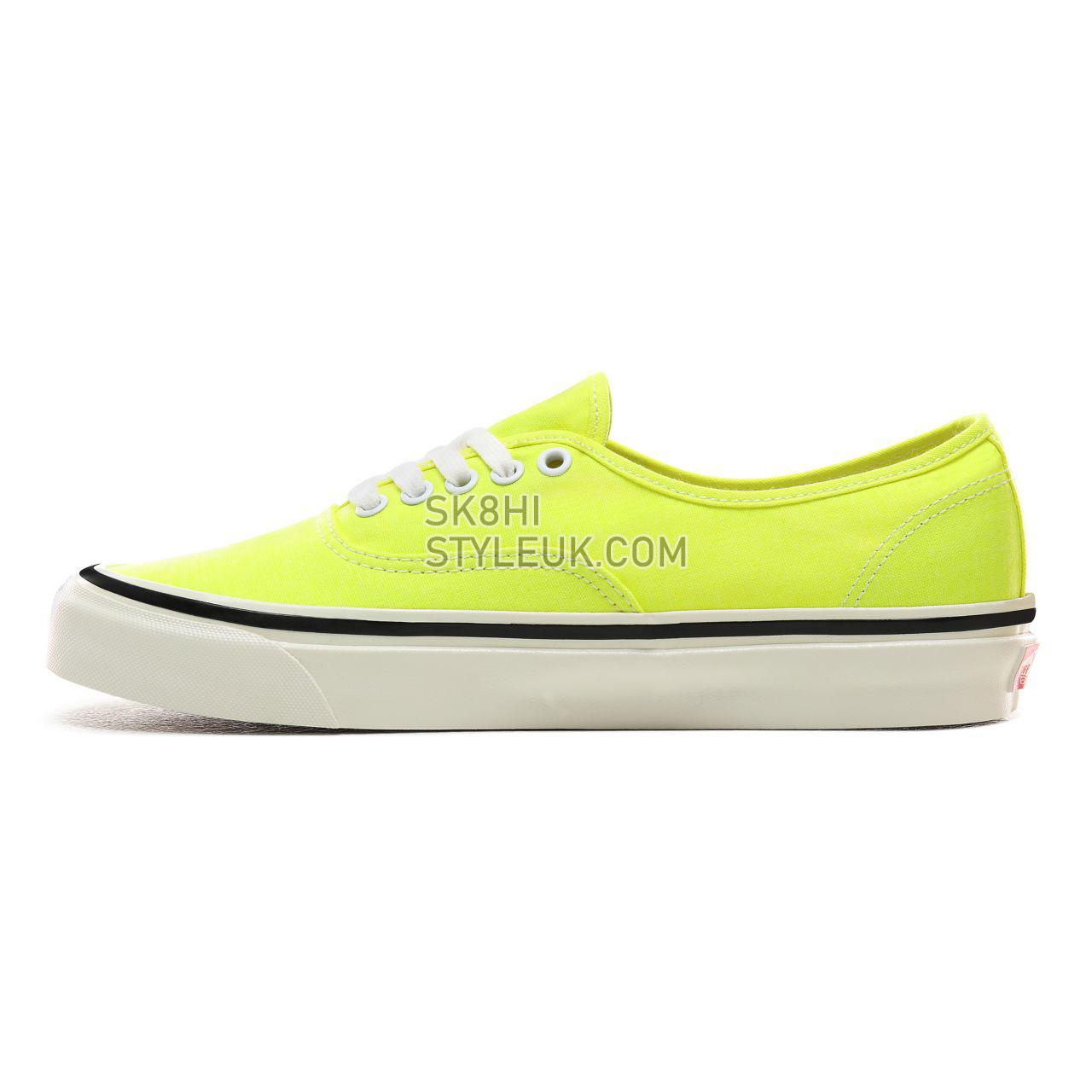 Vans Anaheim Factory Authentic 44 DX Classic Mens Womens - (Anaheim Factory) Og Yellow Neon VN0A38ENV7M Shoes