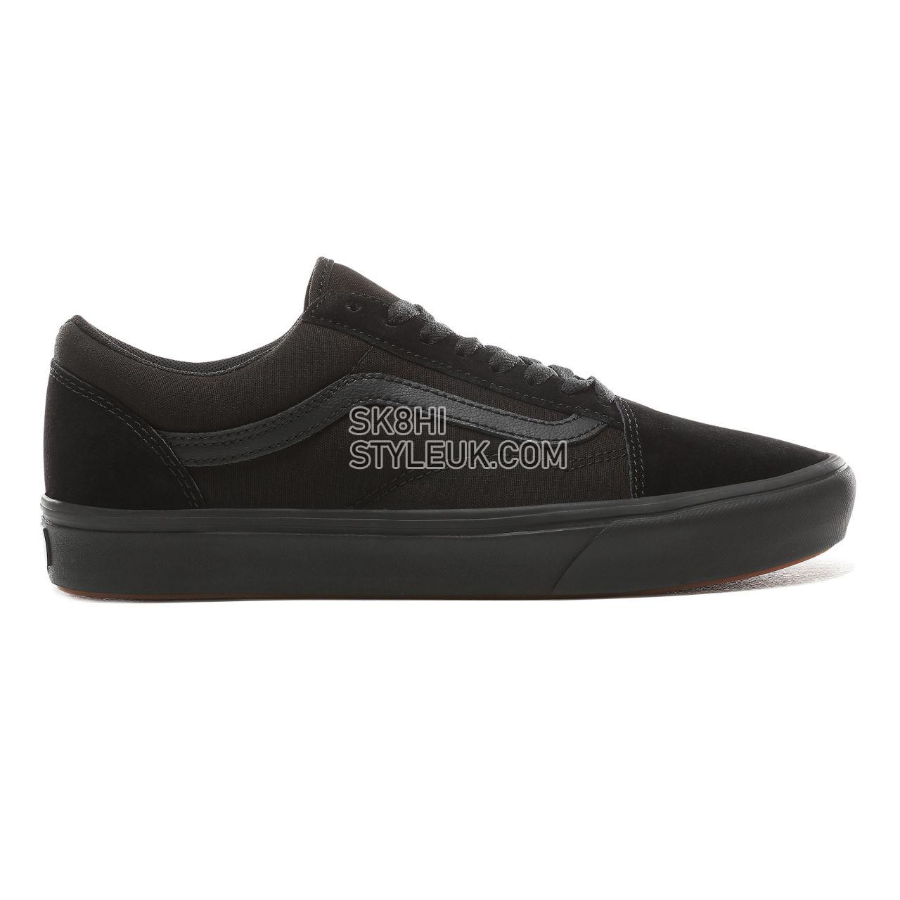 Vans Comfycush Old Skool Classic Mens Womens - (Classic) Black/Black VN0A3WMAVND Shoes