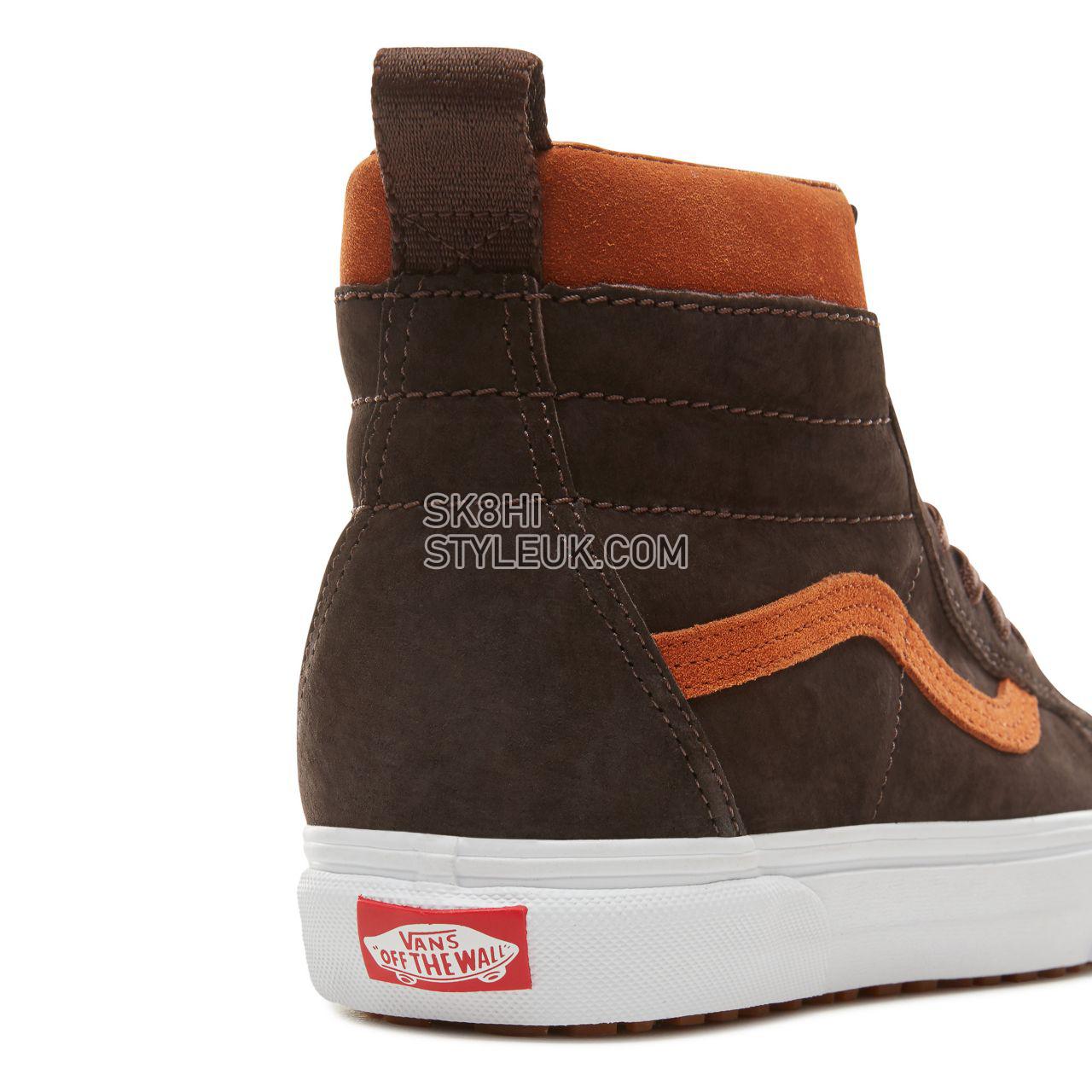 Vans Suede Sk8-Hi MTE Classic Mens Womens - (Mte) Suede/Chocolate Torte VA33TXUCA Shoes