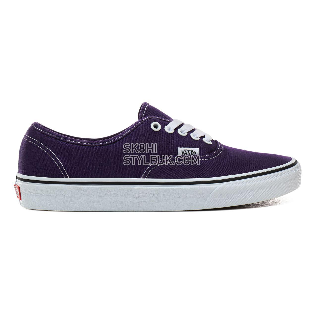 Vans Authentic Classic Mens Womens - Violet Indigo/True White VN0A2Z5IV7F Shoes