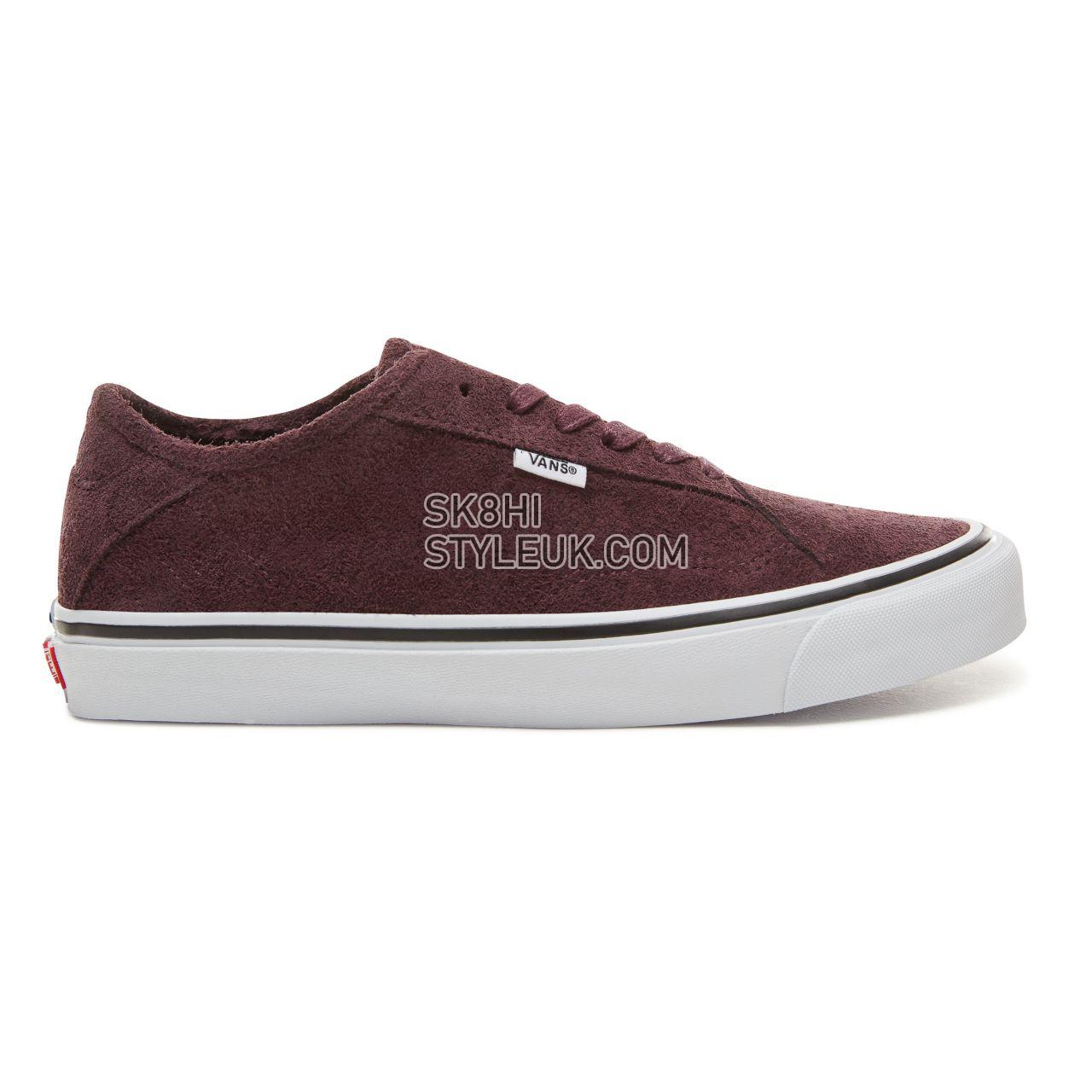 Vans Hairy Suede Diamo Ni Classic Mens Womens - (Hairy Suede) Raisin/True White VA3TKDU8C Shoes