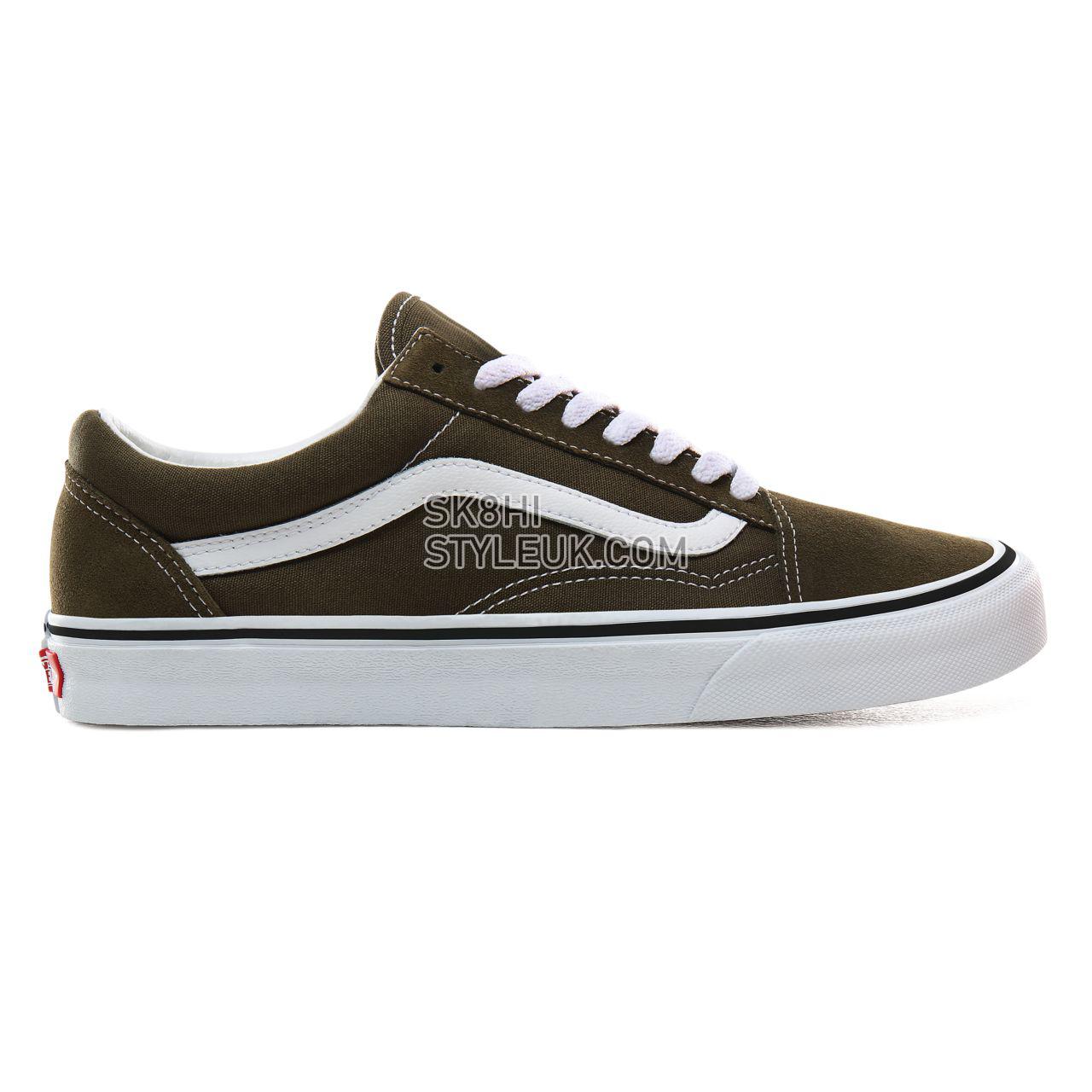 Vans Old Skool Classic Mens Womens - Beech/True White VN0A4BV5V7D Shoes