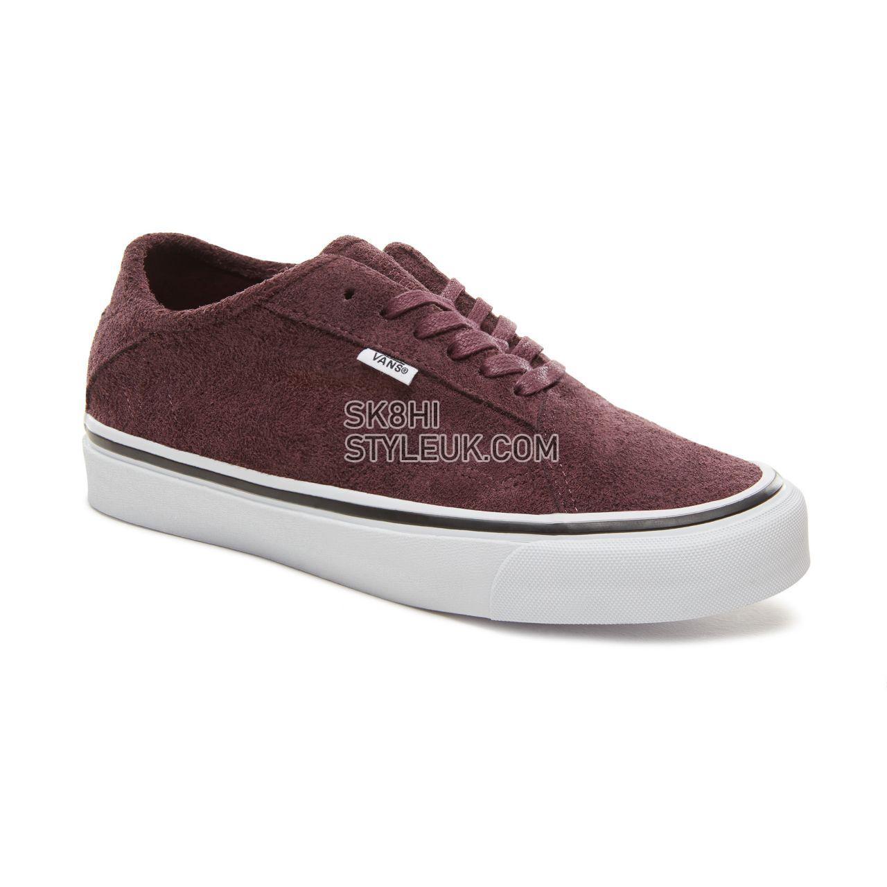 Vans Hairy Suede Diamo Ni Classic Mens Womens - (Hairy Suede) Raisin/True White VA3TKDU8C Shoes