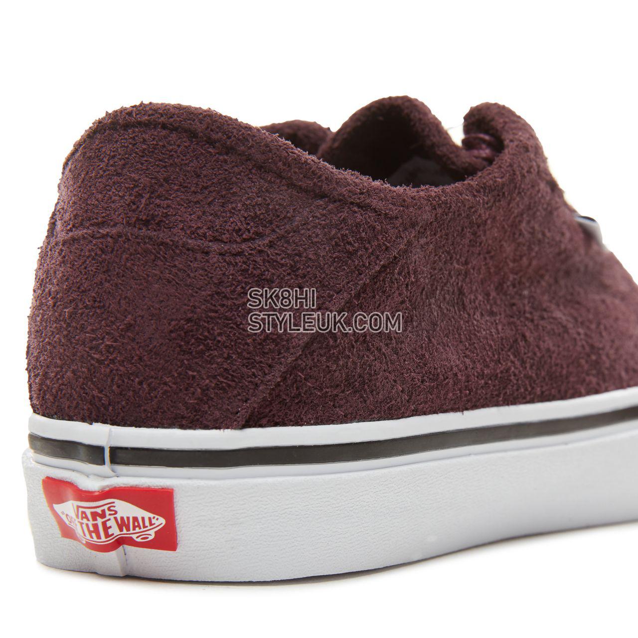 Vans Hairy Suede Diamo Ni Classic Mens Womens - (Hairy Suede) Raisin/True White VA3TKDU8C Shoes