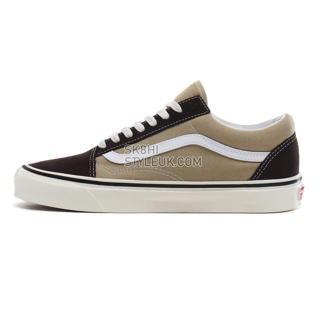 Vans Anaheim Factory Old Skool 36 DX Classic Mens Womens - (Anaheim Factory) og chocolate/og khaki VN0A38G2TPU Shoes