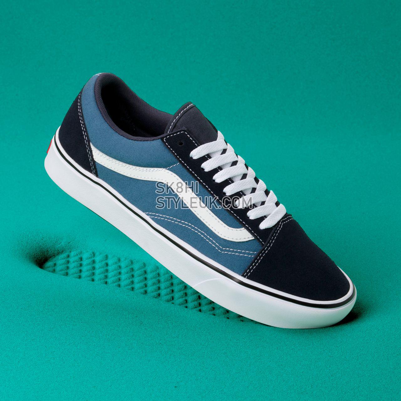 Vans Comfycush Old Skool Classic Mens Womens - (Classic) Navy/Steve Navy VN0A3WMAVNT Shoes