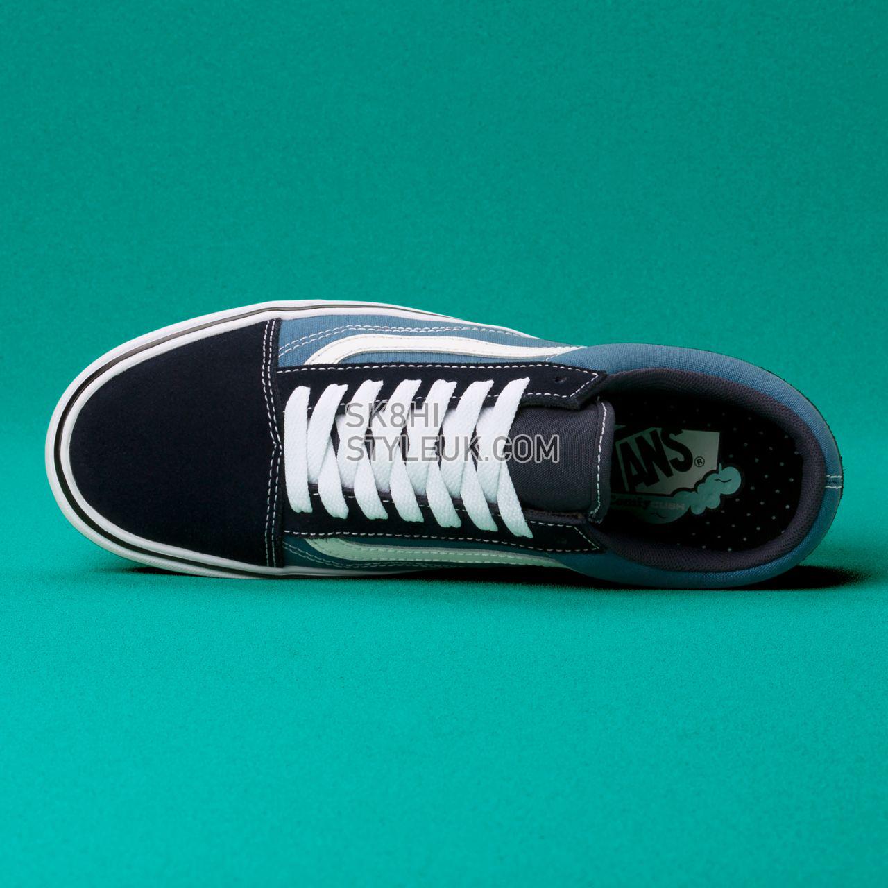 Vans Comfycush Old Skool Classic Mens Womens - (Classic) Navy/Steve Navy VN0A3WMAVNT Shoes