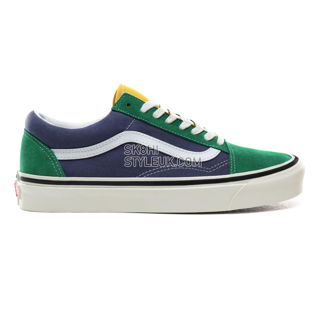 Vans Anaheim Factory Old Skool 36 DX Classic Mens Womens - (Anaheim Factory) Og Emerald/Og Navy VN0A38G2VZQ Shoes