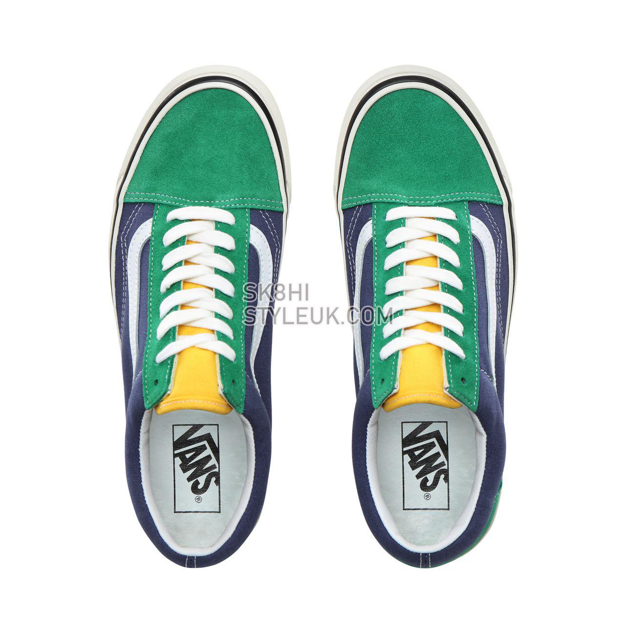 Vans Anaheim Factory Old Skool 36 DX Classic Mens Womens - (Anaheim Factory) Og Emerald/Og Navy VN0A38G2VZQ Shoes