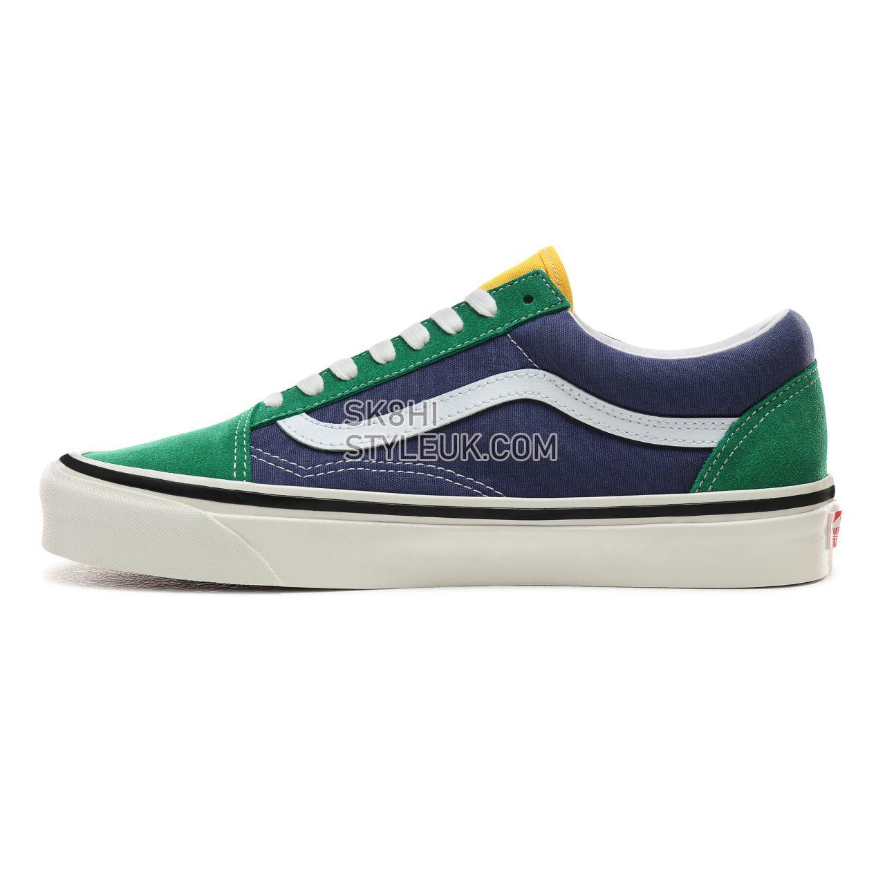 Vans Anaheim Factory Old Skool 36 DX Classic Mens Womens - (Anaheim Factory) Og Emerald/Og Navy VN0A38G2VZQ Shoes