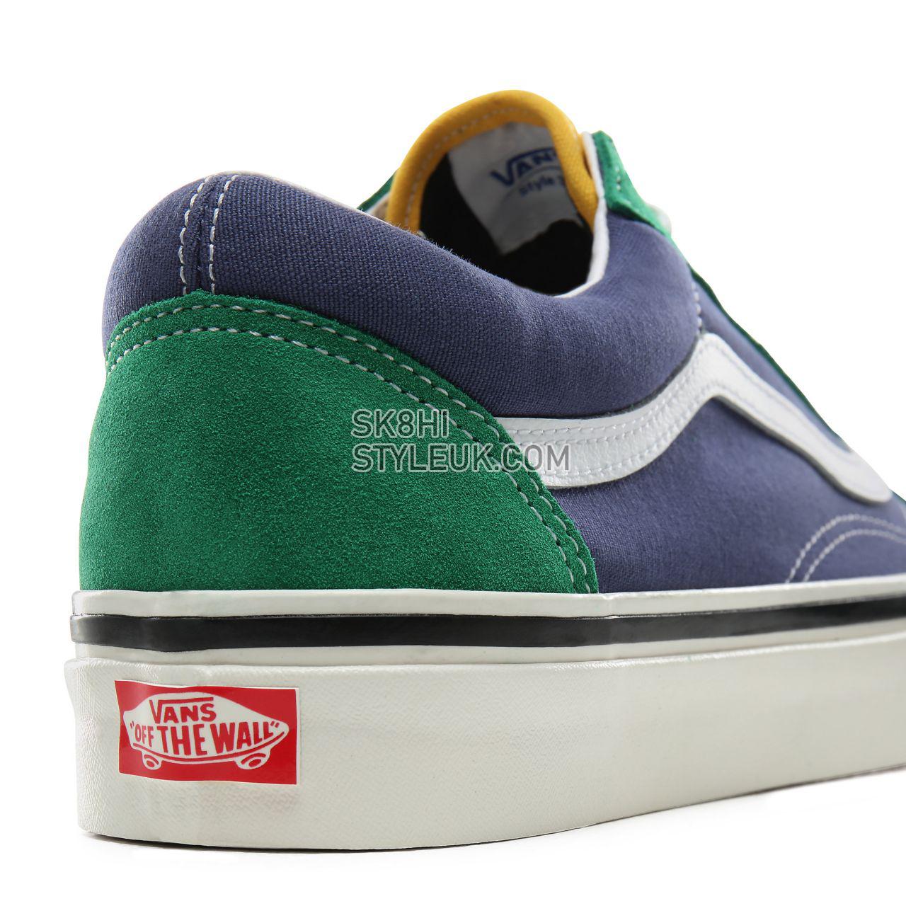 Vans Anaheim Factory Old Skool 36 DX Classic Mens Womens - (Anaheim Factory) Og Emerald/Og Navy VN0A38G2VZQ Shoes