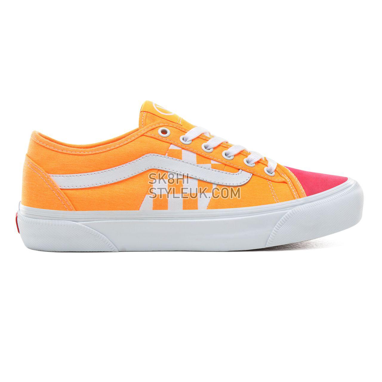 Vans Check Off Bess NI Classic Mens Womens - (Check Off ) Orange pop/Knockout Pink VN0A4BTHV85 Shoes