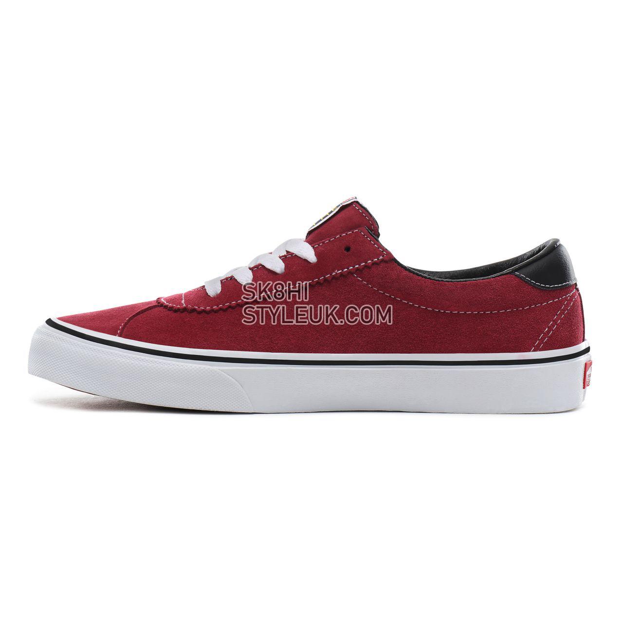 Vans Sport Classic Mens Womens - beet red/true white VN0A4BU6TYO Shoes