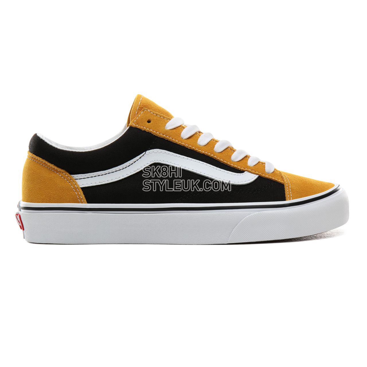 Vans Vintage Suede Style 36 Classic Mens Womens - (Vintage Suede) Mango Mojito/Black VN0A3DZ3VXC Shoes