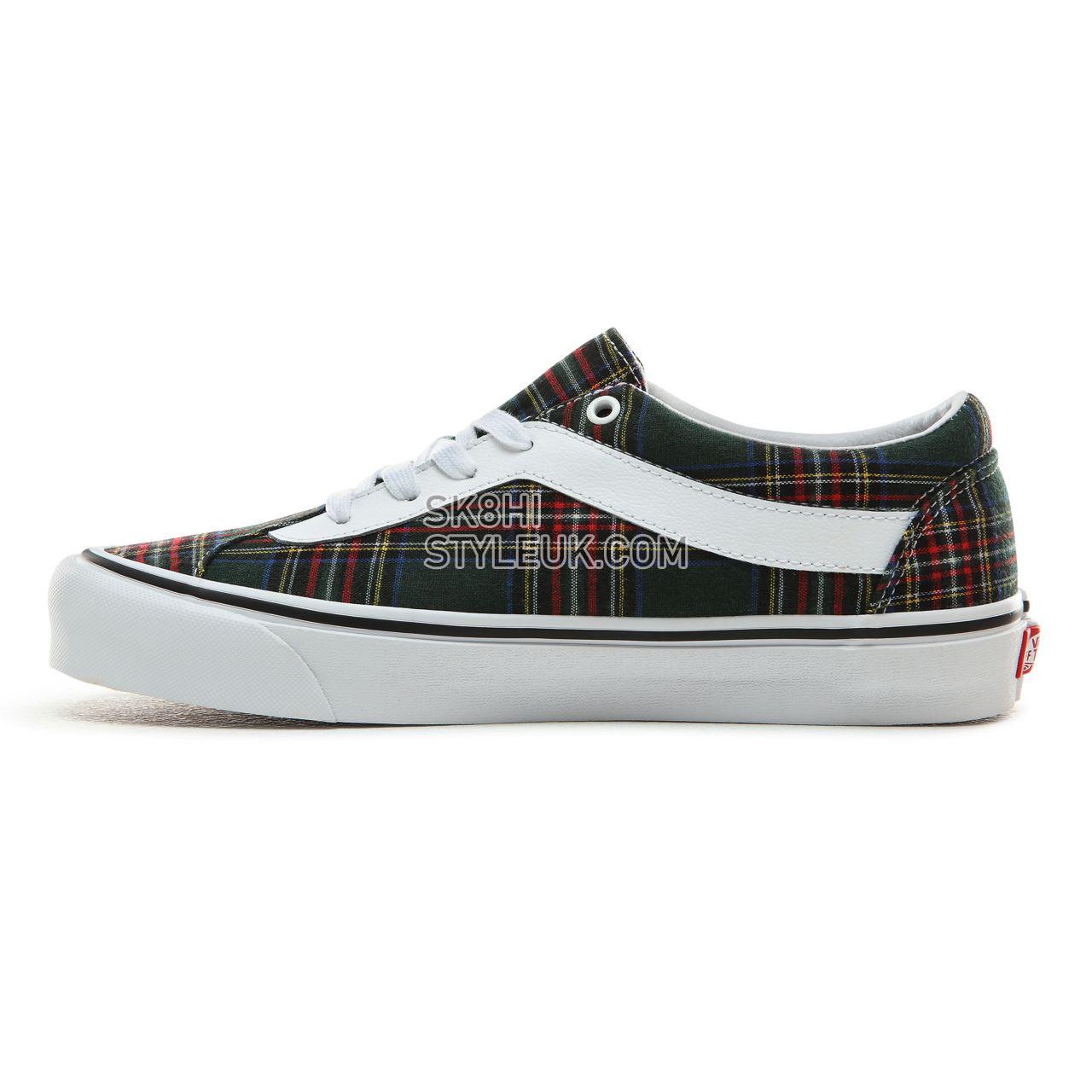 Vans Plaid Bold NI Classic Mens Womens - (Plaid) Green/True White VN0A3WLPV8B Shoes