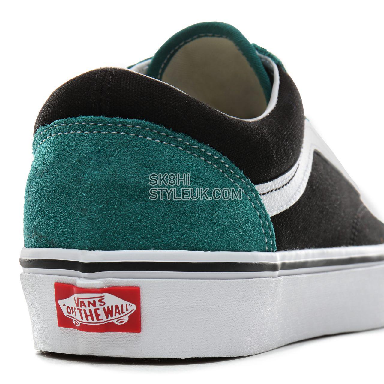 Vans Vintage Suede Style 36 Classic Mens Womens - (Vintage Suede) Tidepool/Black VN0A3DZ3XMR Shoes