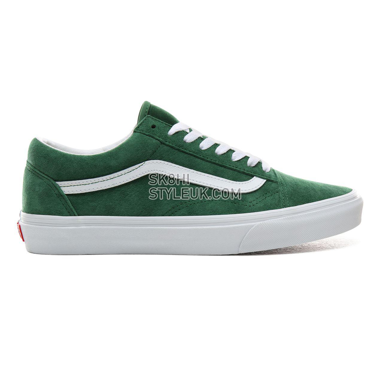 Vans Pig Suede Old Skool Classic Mens Womens - (Pig Suede) Fairway/True White VN0A4BV5V76 Shoes