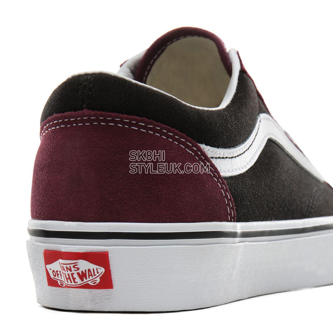 Vans Vintage Suede Style 36 Classic Mens Womens - (Vintage Suede) Prune/Black VN0A3DZ3XMQ Shoes