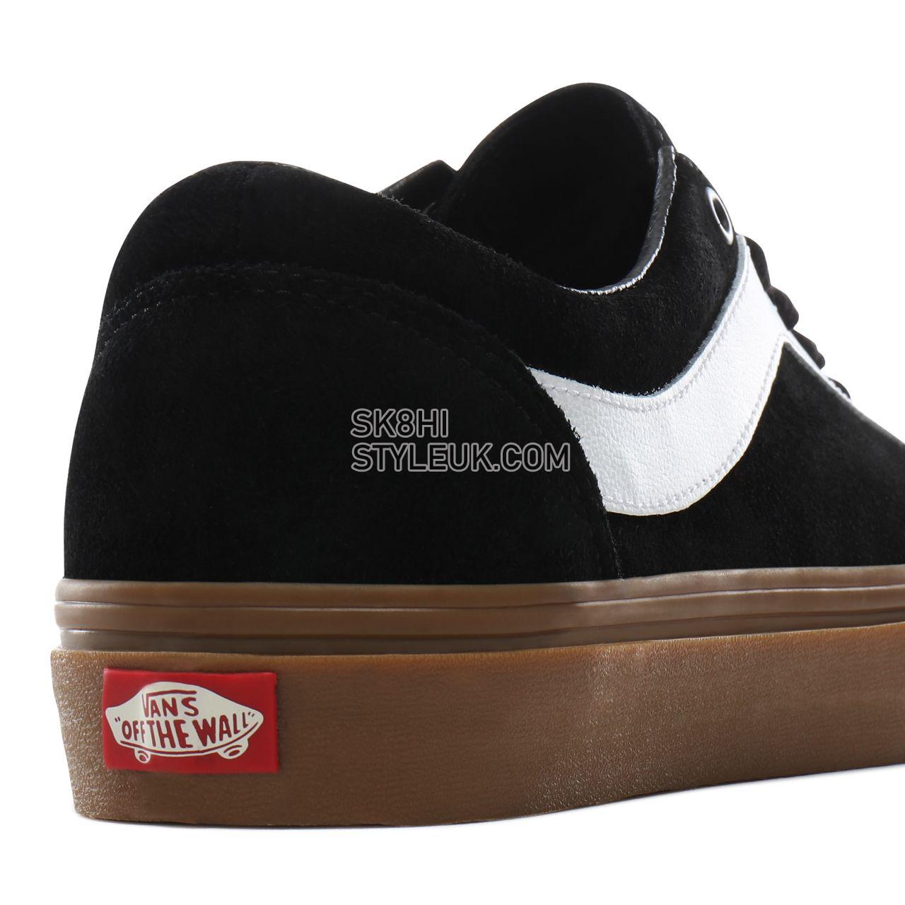 Vans Suede Bold NI Classic Mens Womens - (Suede) black/gum VN0A3WLPLF9 Shoes