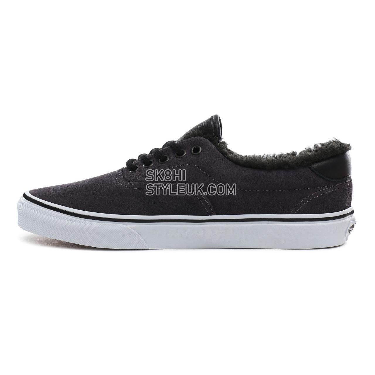 Vans Suede Sherpa Era 59 Classic Mens Womens - (Suede Sherpa) obsidian/black VN0A4P3VTC1 Shoes