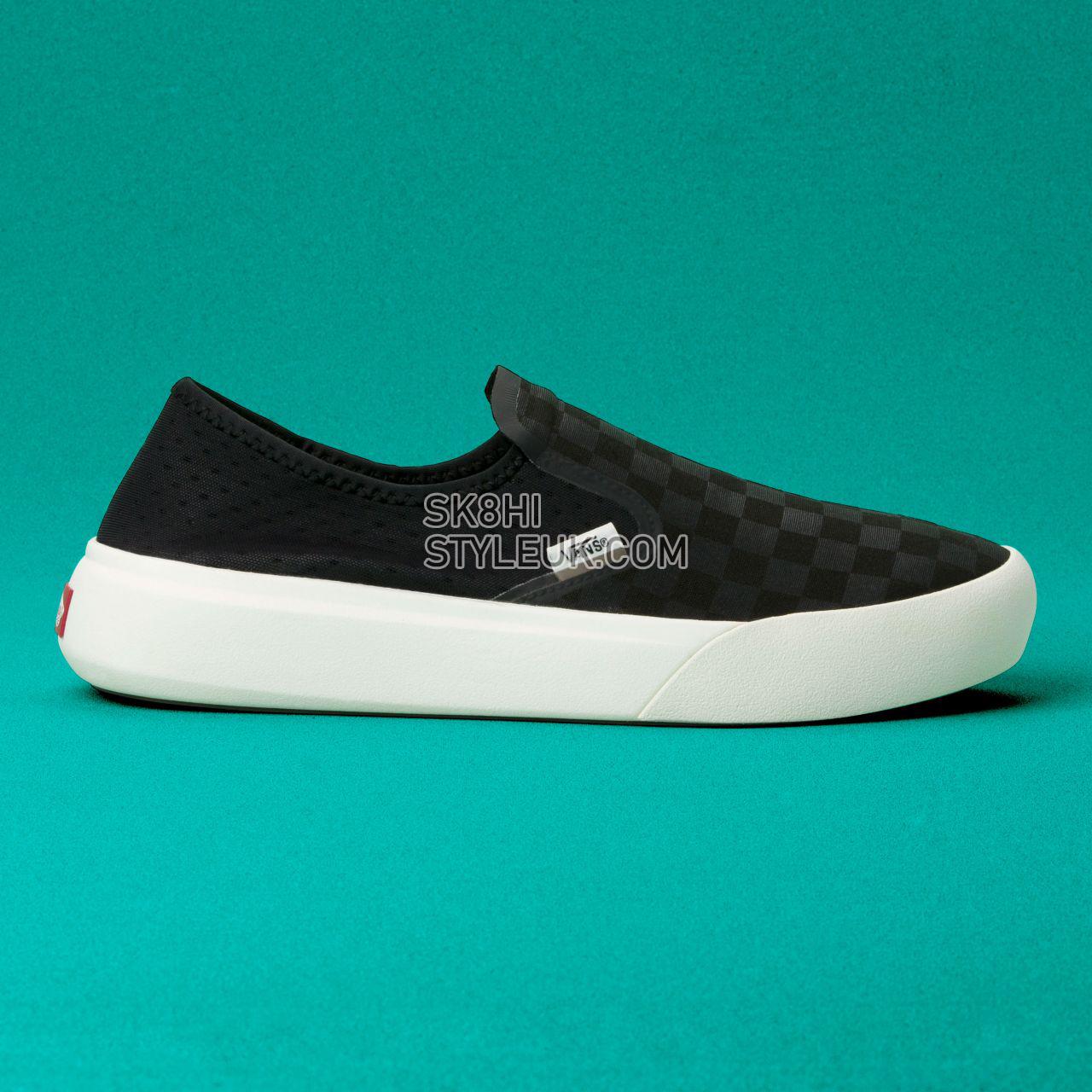 Vans Subtle Checkerboard ComfyCush One  Classic Mens Womens - (Subtle Checkerboard) Black VN0A45J5ZGJ Shoes