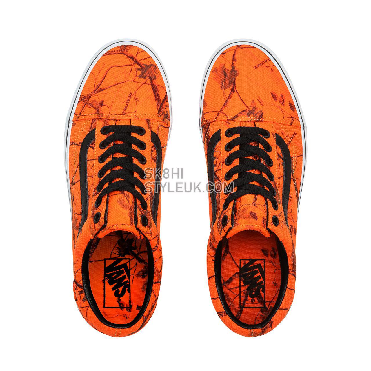 Vans Realtree Xtra x Vans Old Skool Classic Mens Womens - (Realtree AP) blaze camo VN0A4BV5TC0 Shoes