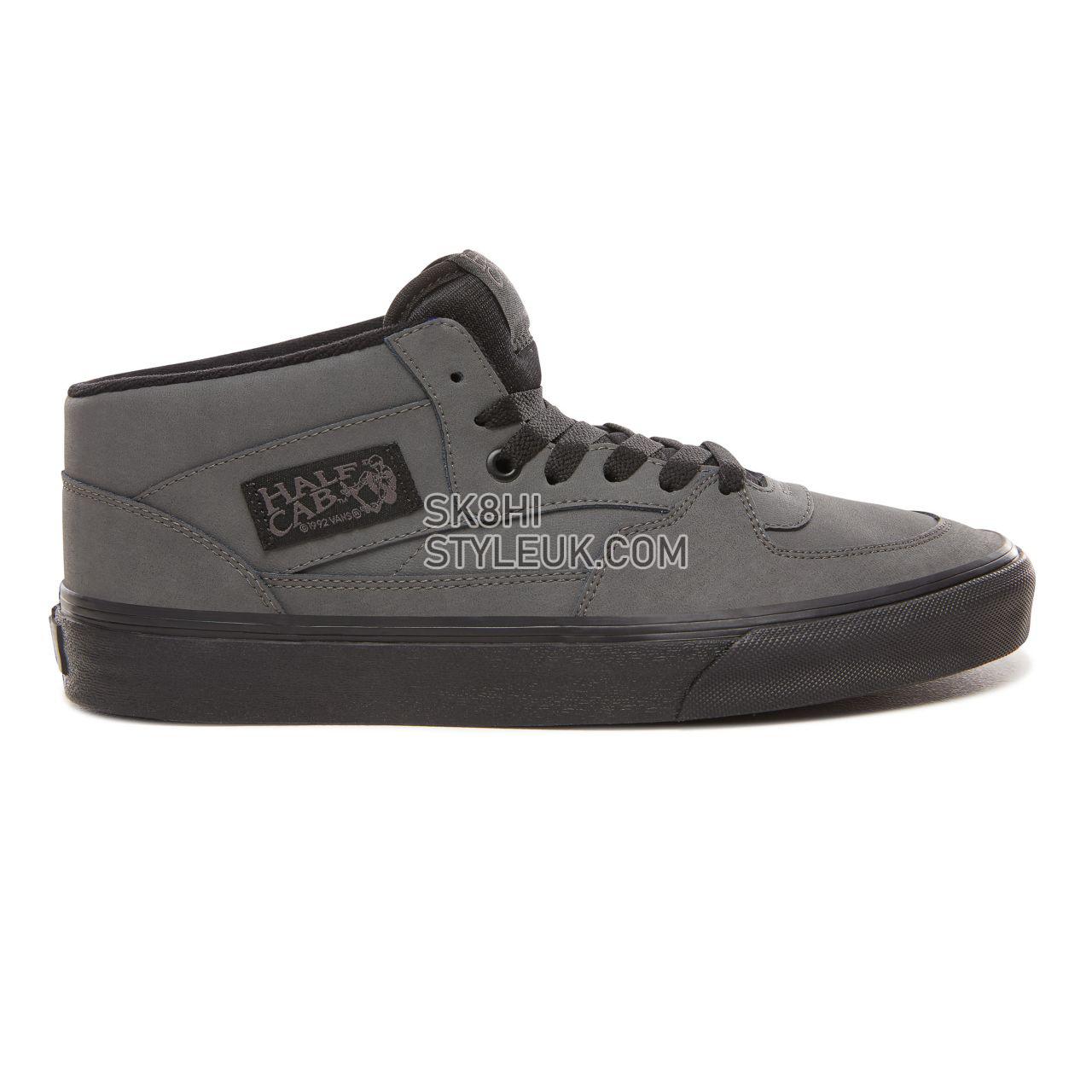 Vans Vansbuck Half Cab Classic Mens Womens - (Vansbuck) Pewter/Black VN0A348EUMJ Shoes