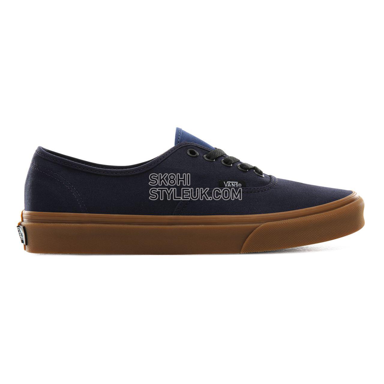 Vans Gum Authentic Classic Mens Womens - (Gum) Night Sky/True Navy VN0A2Z5IV4R Shoes