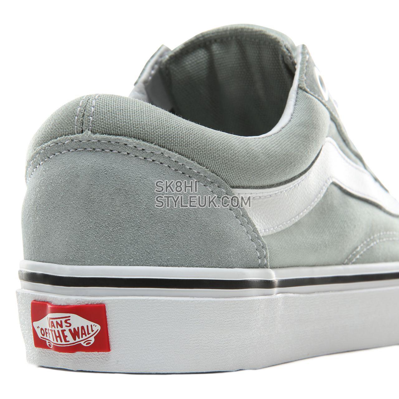 Vans Old Skool OS Classic Mens Womens - Puritan Gray/True White VN0A3WLYVZY Shoes