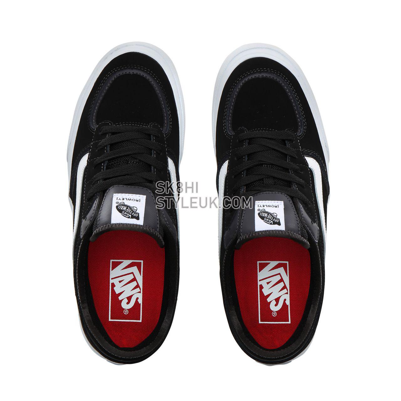 Vans 66/99/19 Rowley Classic Classic Mens Womens - (66/99/19) Black/Red VN0A4BTTSK5 Shoes