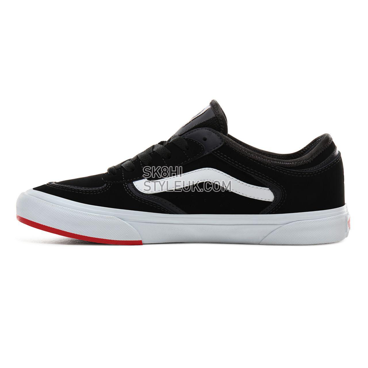 Vans 66/99/19 Rowley Classic Classic Mens Womens - (66/99/19) Black/Red VN0A4BTTSK5 Shoes