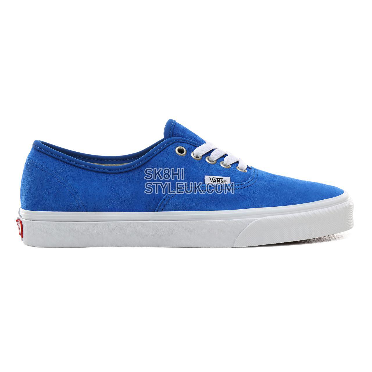 Vans Pig Suede Authentic Classic Mens Womens - (Pig Suede) Princess Blue/True White VN0A2Z5IV78 Shoes