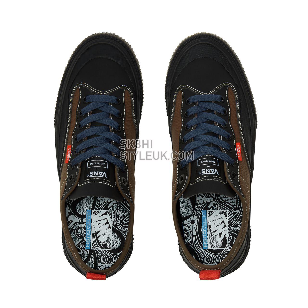 Vans Finisterre Destruct SF Classic Mens Womens - (Finisterre) Cub/Tangerine Tango/Black VN0A4BTLSRR Shoes