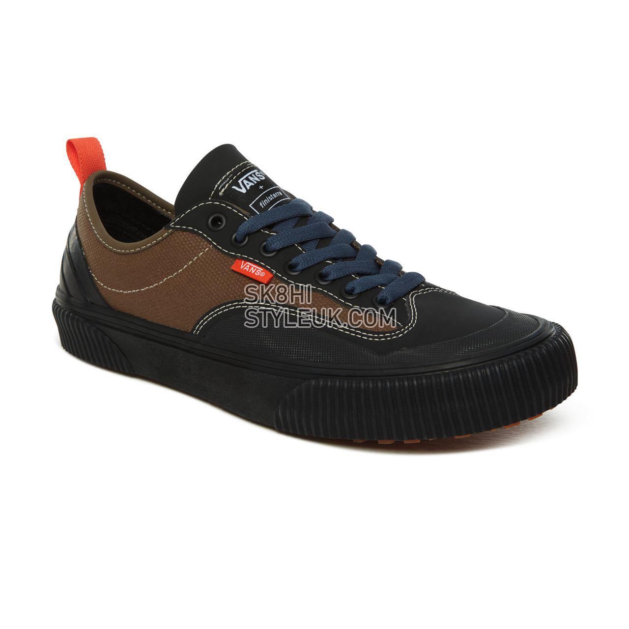 Vans Finisterre Destruct SF Classic Mens Womens - (Finisterre) Cub/Tangerine Tango/Black VN0A4BTLSRR Shoes