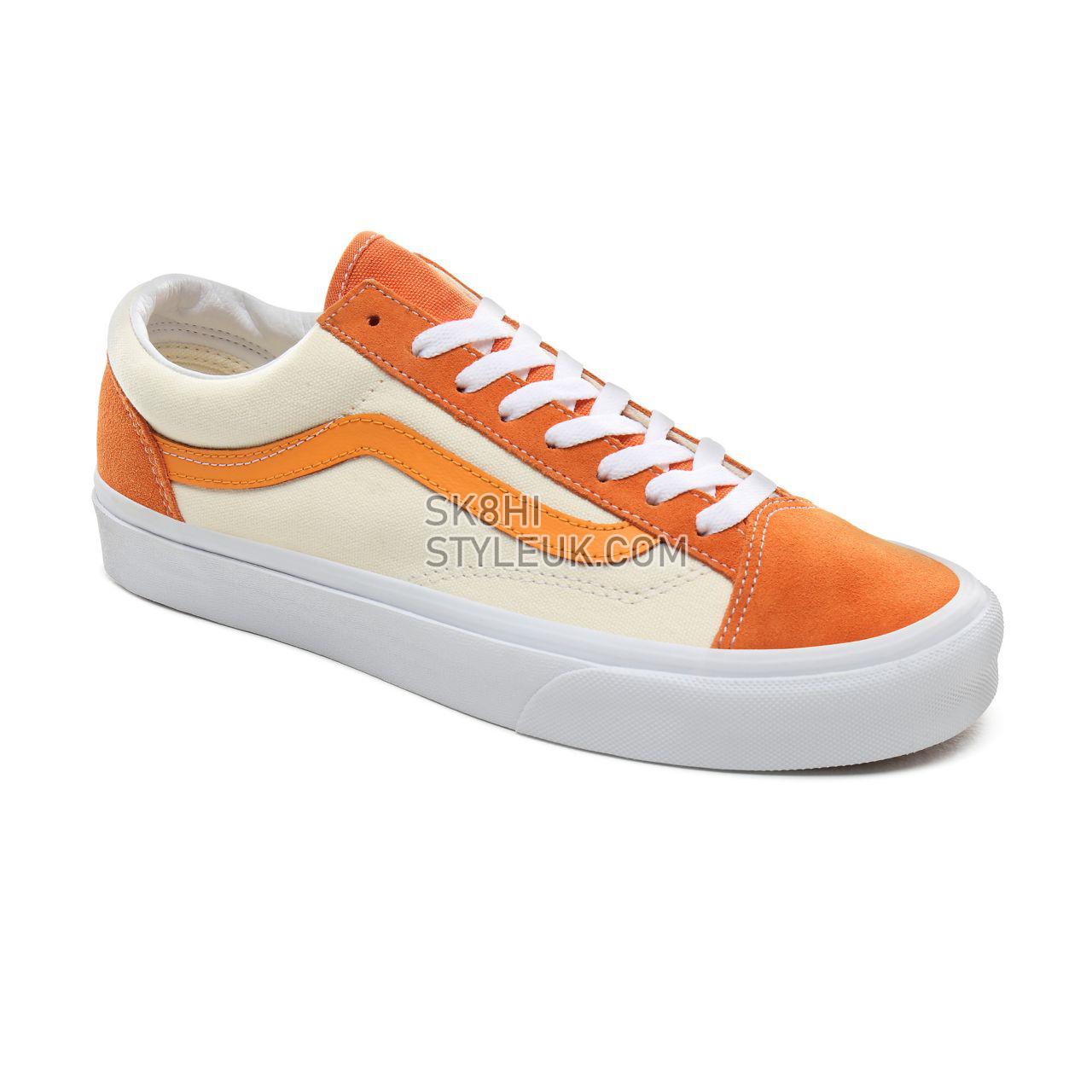 Vans Retro Sport Style 36 Classic Mens Womens - (Retro Sport) Amberglow/Marigold VN0A3DZ3VXY Shoes