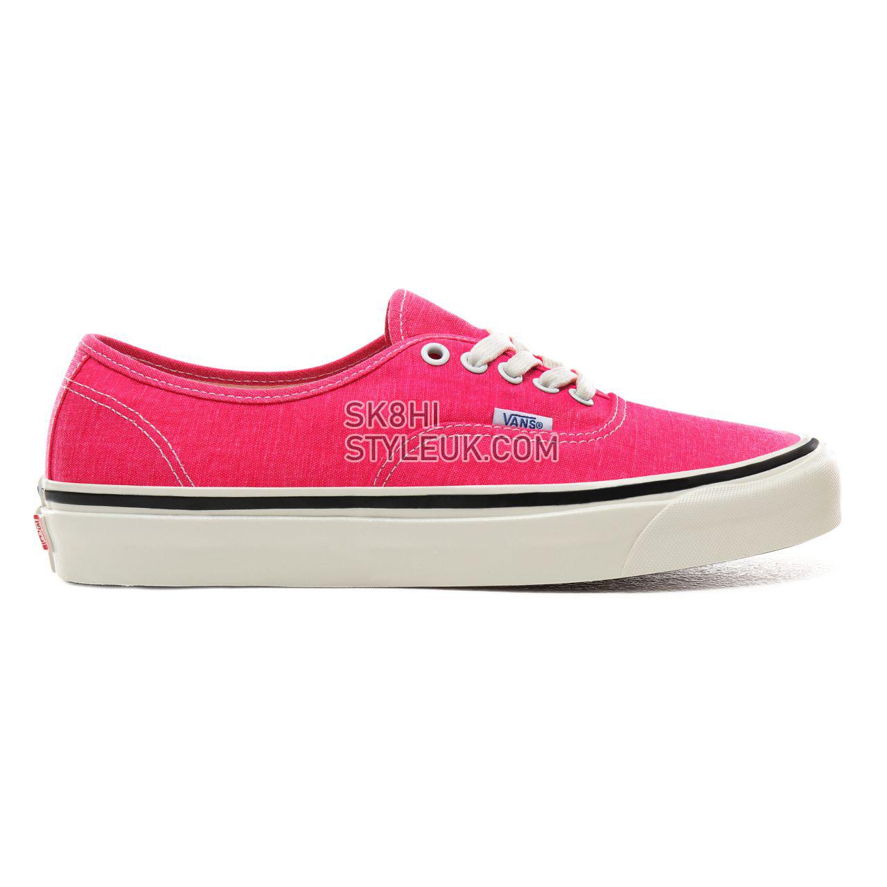 Vans Anaheim Factory Authentic 44 DX Classic Mens Womens - (Anaheim Factory) Og Pink Neon VN0A38ENV7L Shoes