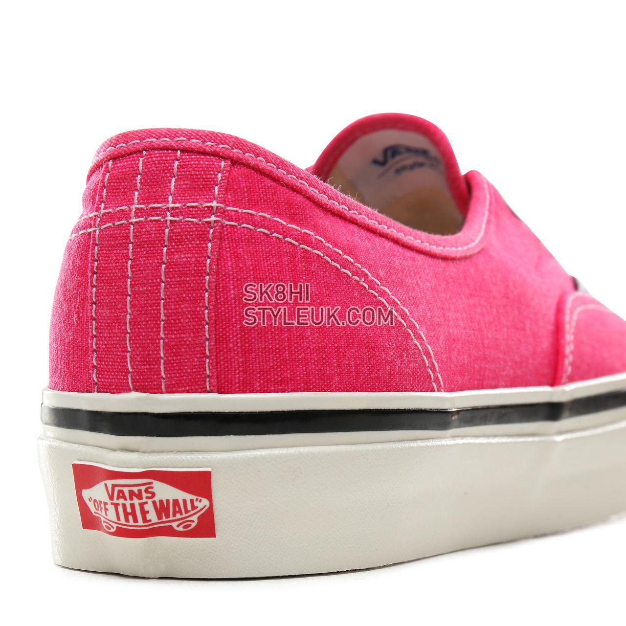 Vans Anaheim Factory Authentic 44 DX Classic Mens Womens - (Anaheim Factory) Og Pink Neon VN0A38ENV7L Shoes