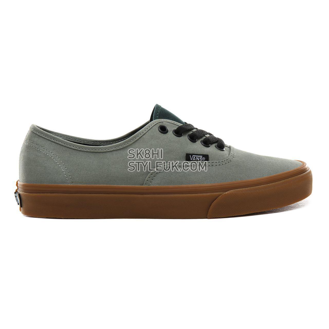 Vans Gum Authentic Classic Mens Womens - (Gum) Shadow/Trekking Green VN0A2Z5IV4T Shoes